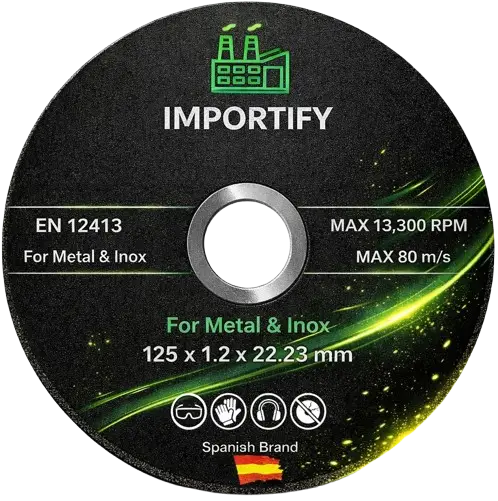 Discos de Corte Multimaterial Ø115mm y Ø125mm | Pack 50 uds